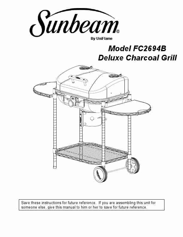 Sunbeam Charcoal Grill FC2694B-page_pdf